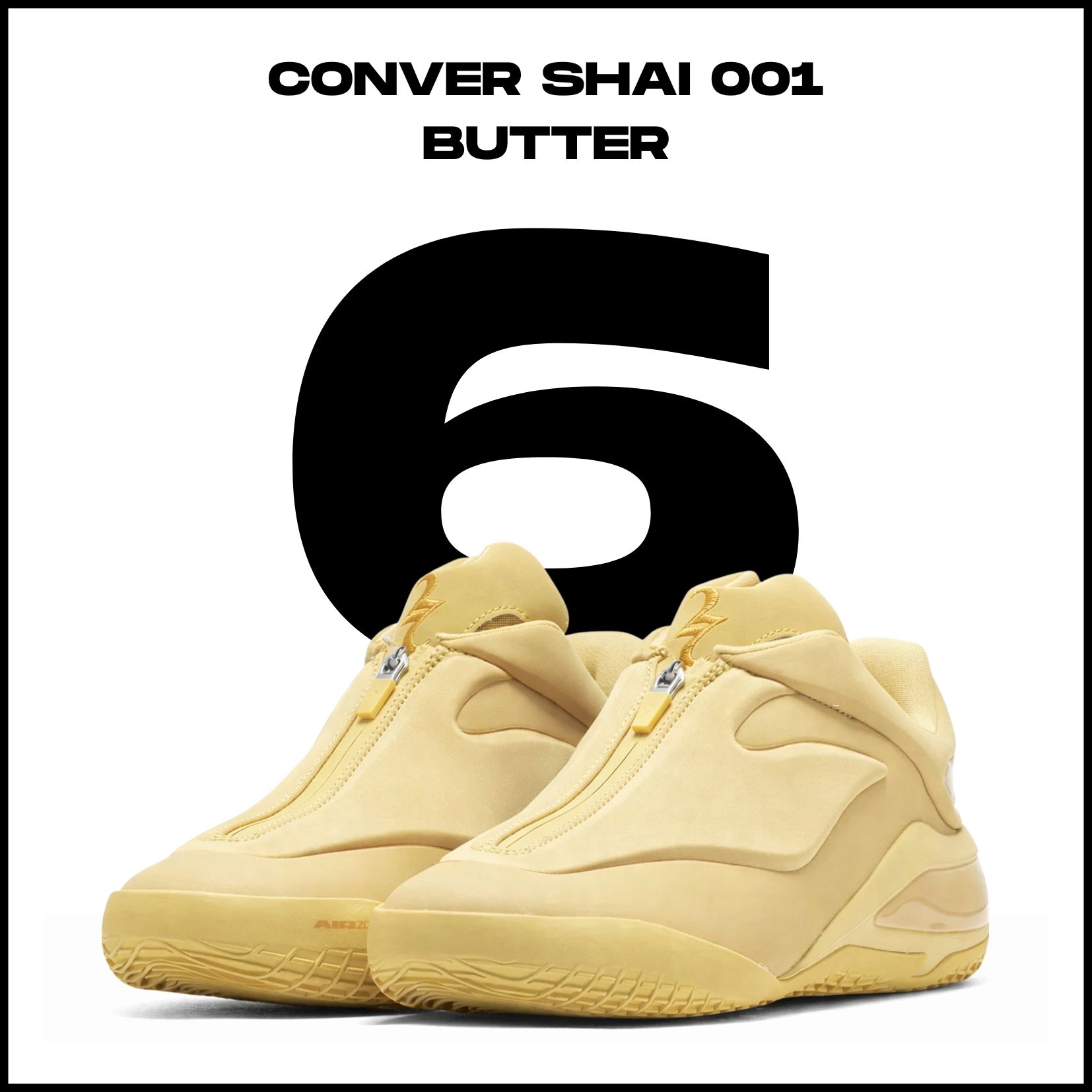 6. místo - Converse SHAI 001 Butter
